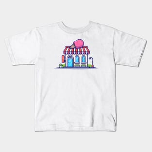 Ice Cream Shop Kids T-Shirt